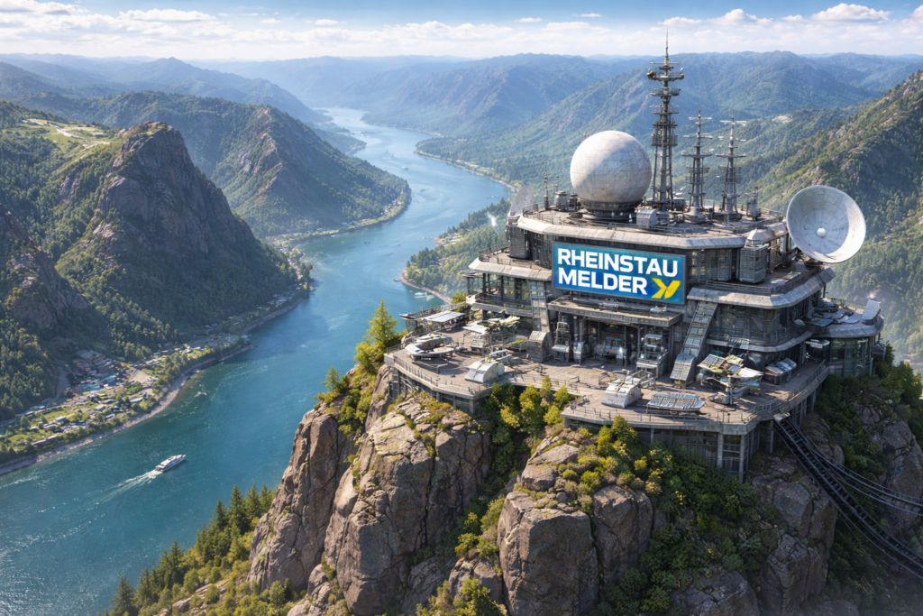 Neue Rheinstaumelder-Zentrale im Achtgebirge